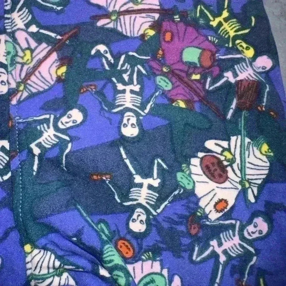 Kids S/M lularoe Halloween leggings bundle (of 2) new ( 1 has pkg) . - Picture 5 of 10